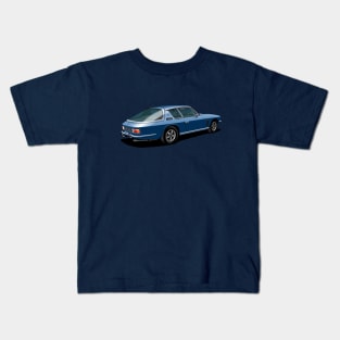 Jensen Interceptor III in blue Kids T-Shirt